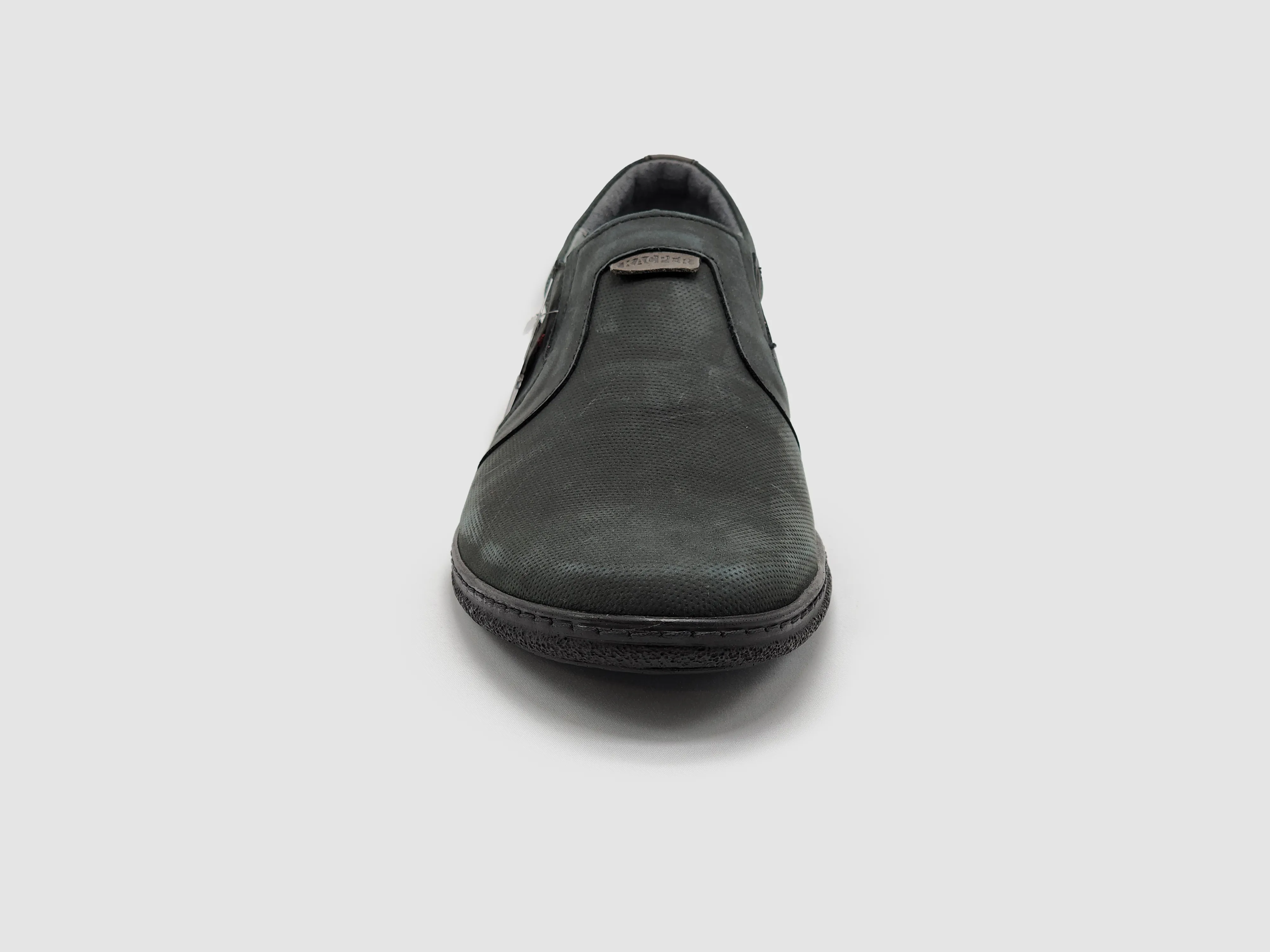 Men's Essential Leather Loafers - Graphite