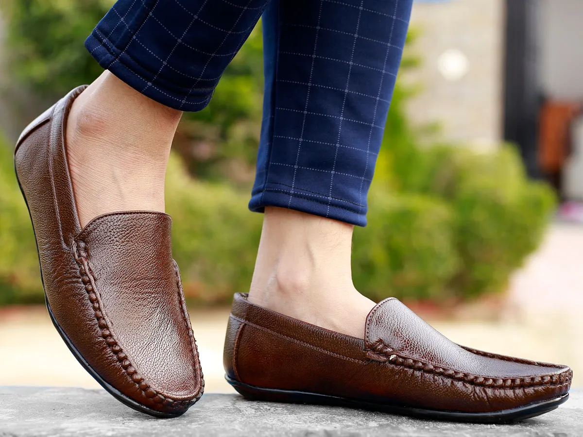 Men's Faux Leather Casual Stylish Loafers for all Seasons