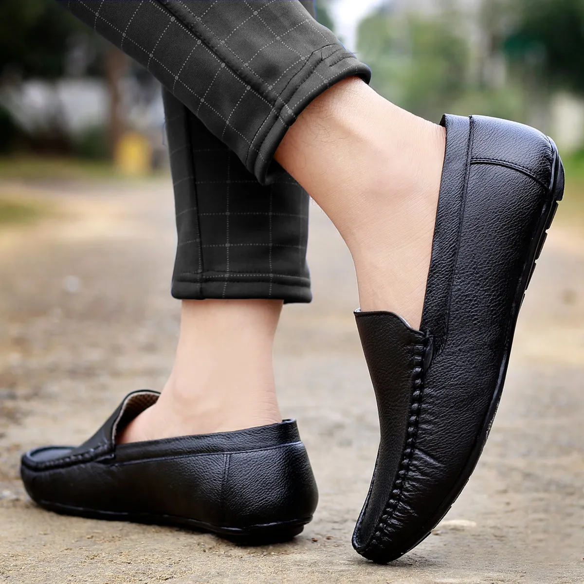 Men's Faux Leather Casual Stylish Loafers for all Seasons