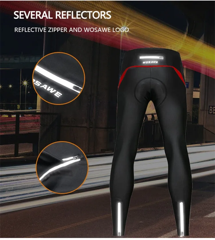 Mens Gel Pad Cycling Tights