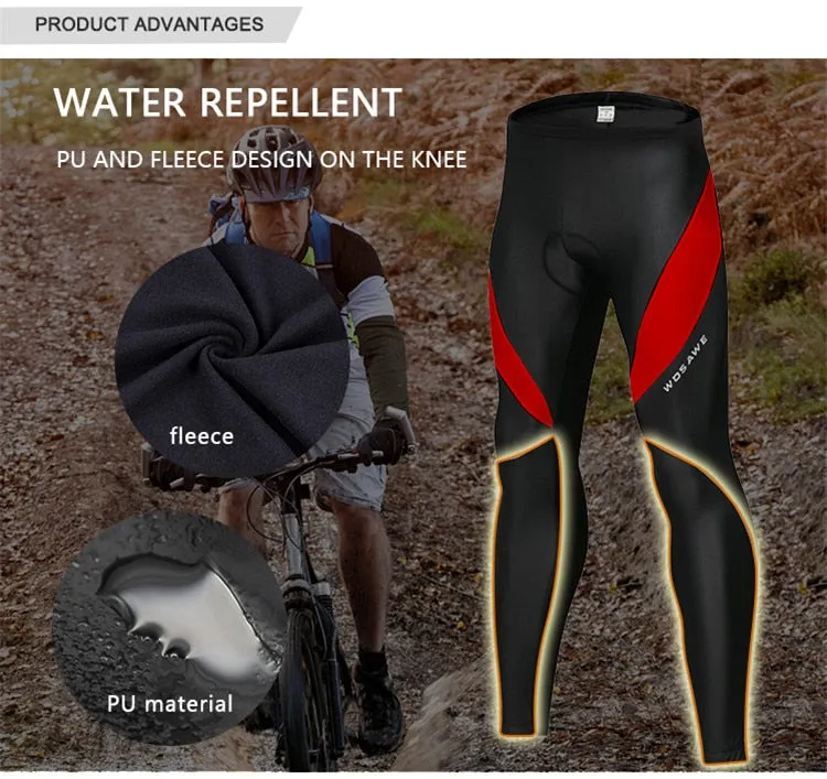 Mens Gel Pad Cycling Tights