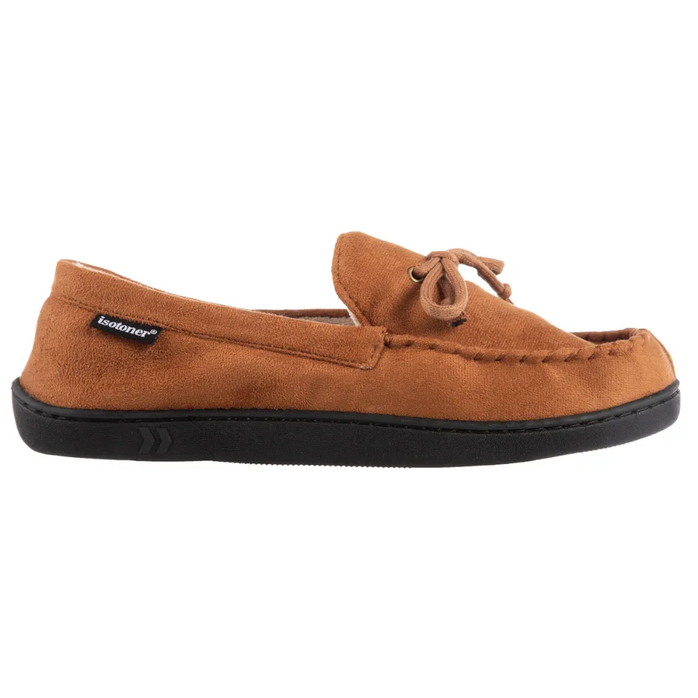 Men's Microsuede Whipstitch Moccasins