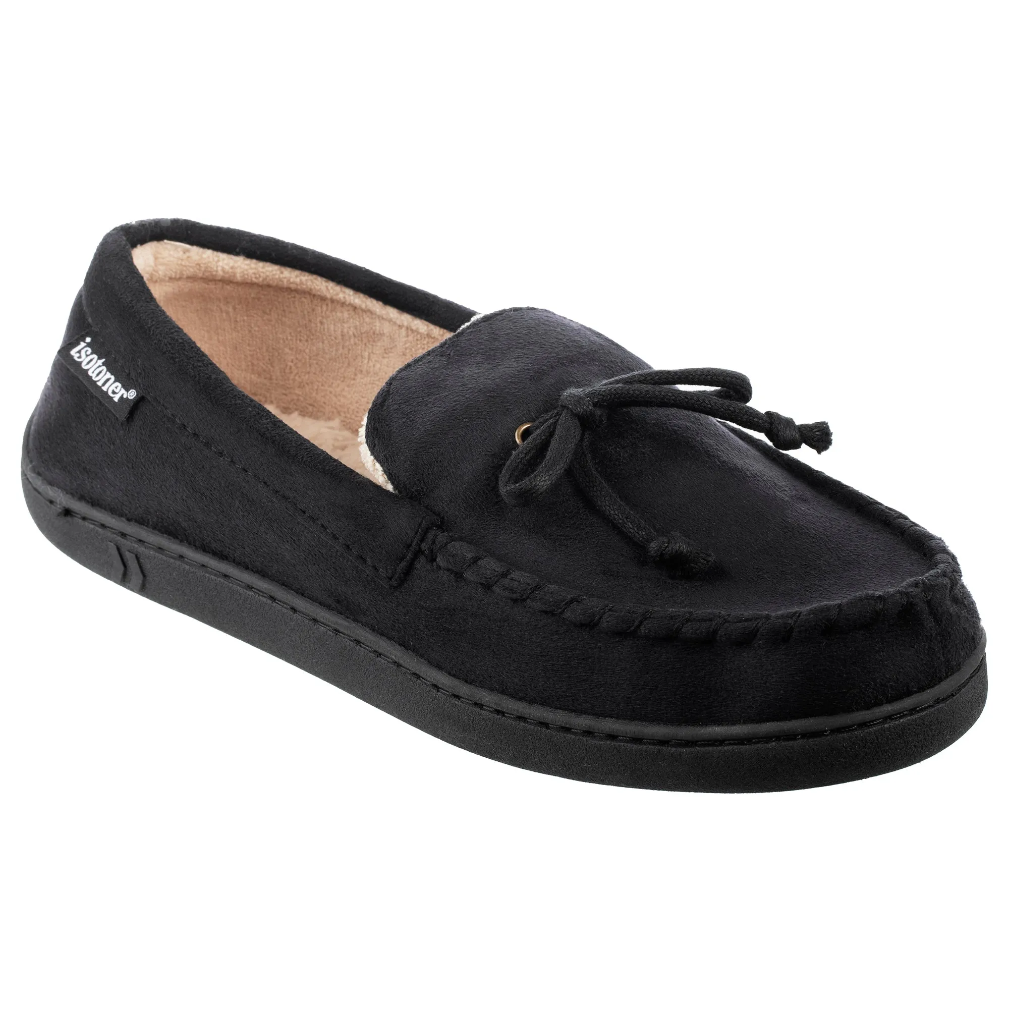 Men's Microsuede Whipstitch Moccasins