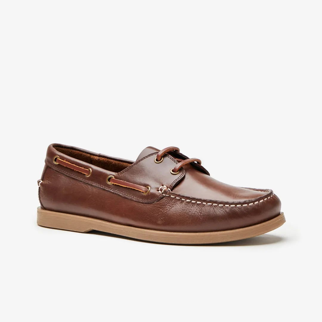 Men's Steven Leather Boat Shoes