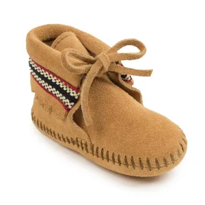 Minnetonka Braid Bootie - Infants Moccasin Bootie