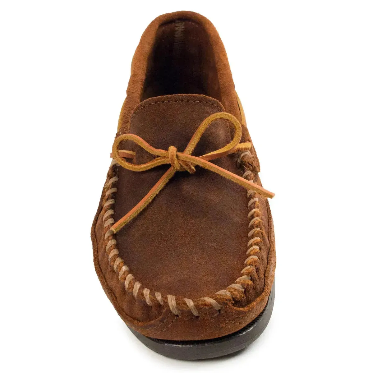 Minnetonka Essential Hardsole Moc Suede - Mens Moccasin