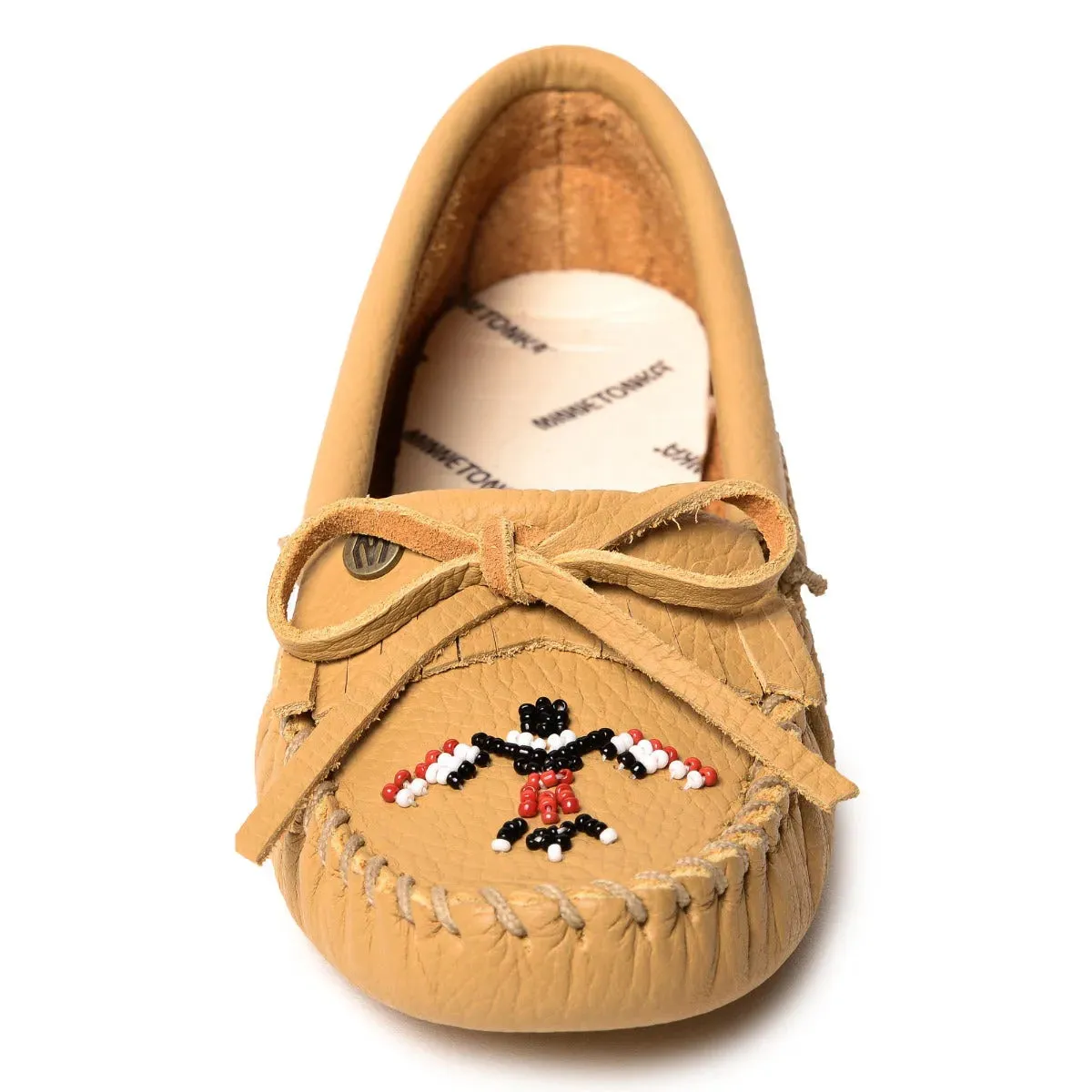 Minnetonka Thunderbird Animikii Softsole Leather - Womens Moccasin