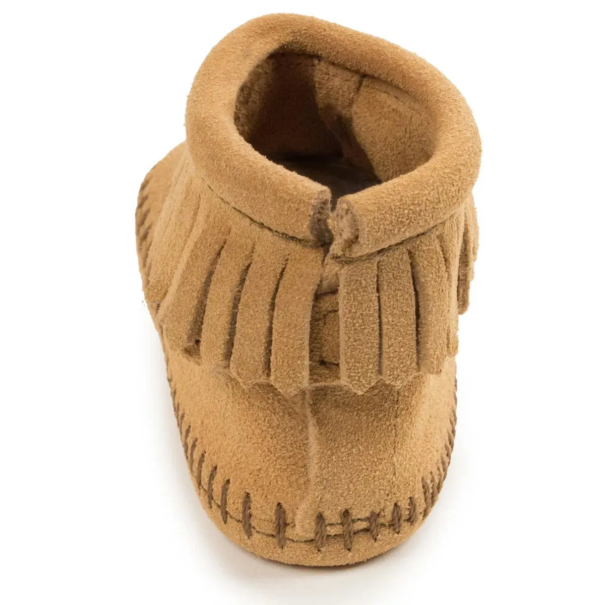 Minnetonka VELCRO Back Flap Bootie - Infants Moccasins