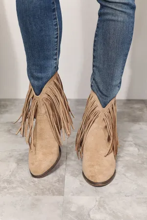 Miranda Fringe Ankle Boots