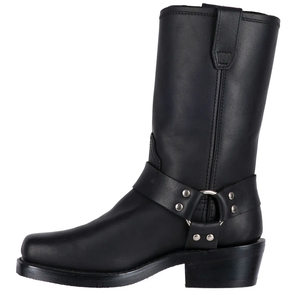 Molly Pull On Square Toe Motorcycle Boots