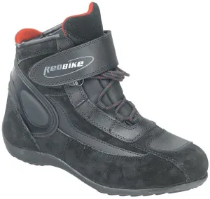 Motorcycle boots Redbike Rebell, black