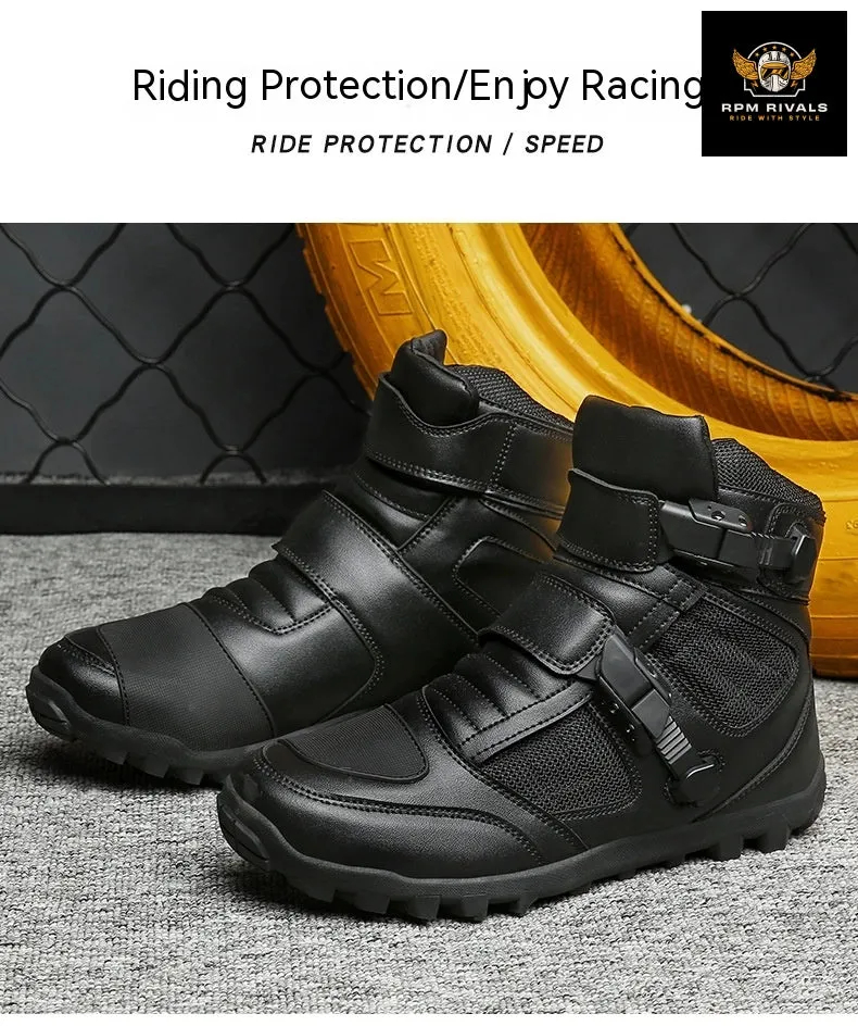 Motorcycle Male Knight Four Seasons Colorful Motorcycle Boots