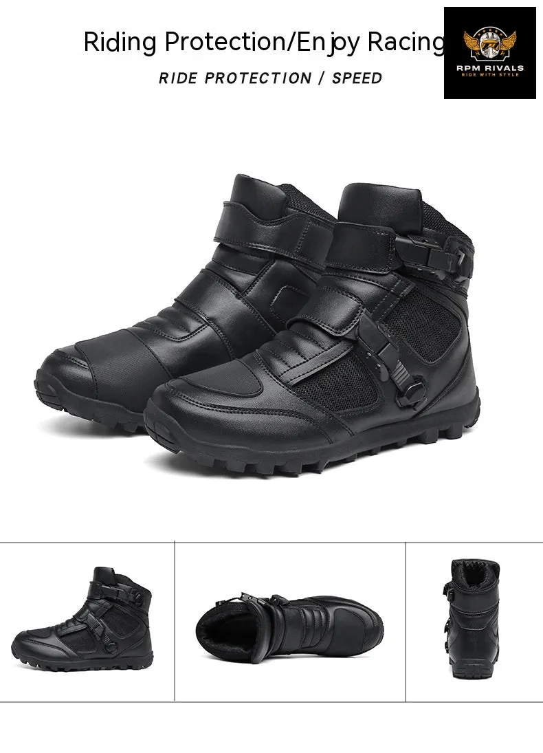 Motorcycle Male Knight Four Seasons Colorful Motorcycle Boots