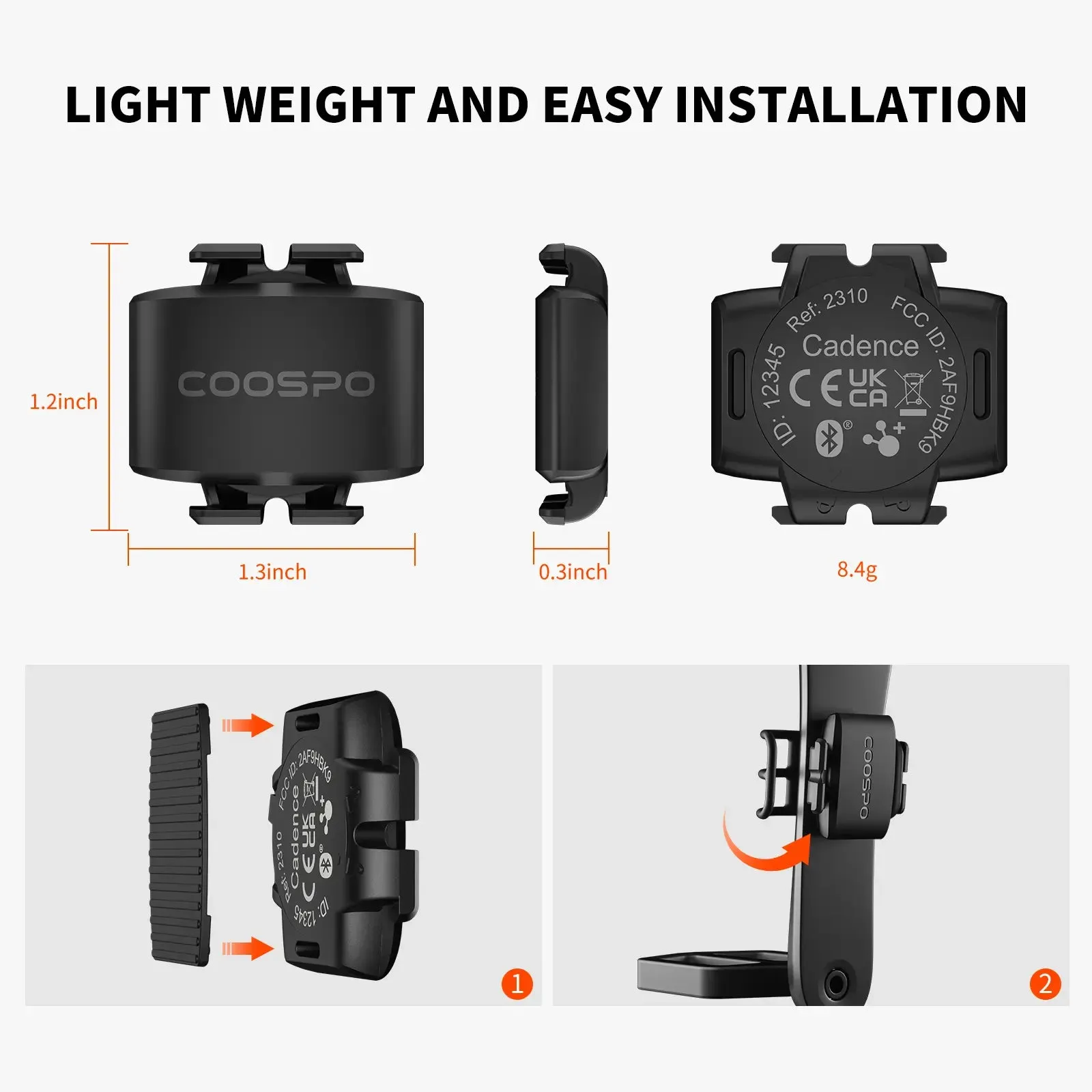 New Arrival BK9C Cycling Cadence Sensor