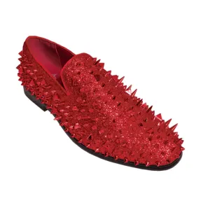 New Red on Red Prom Spikes