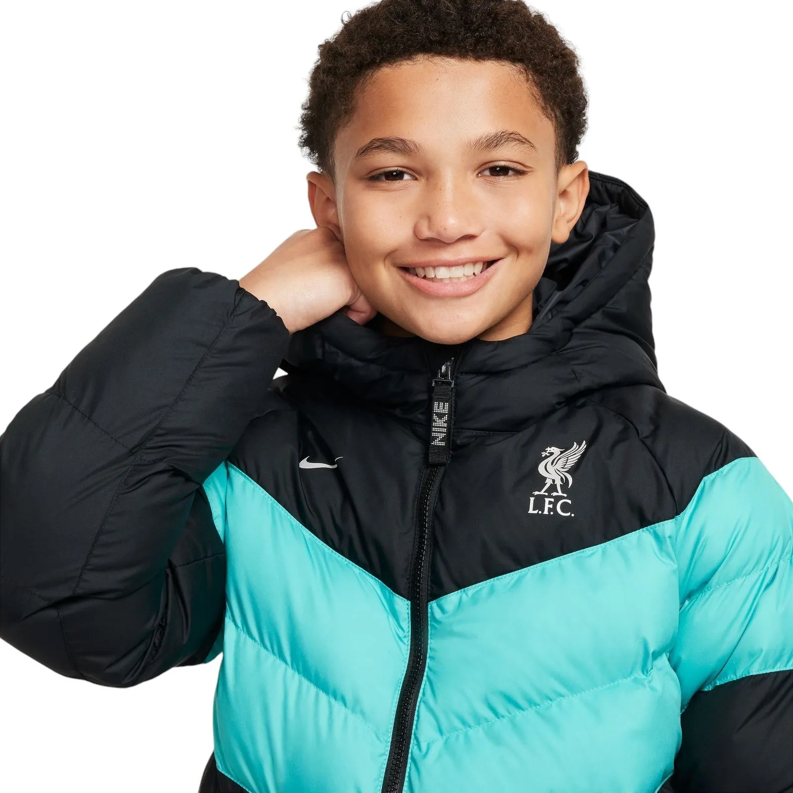 Nike Liverpool FC Kids Soccer Synthetic-Fill Hooded Jacket