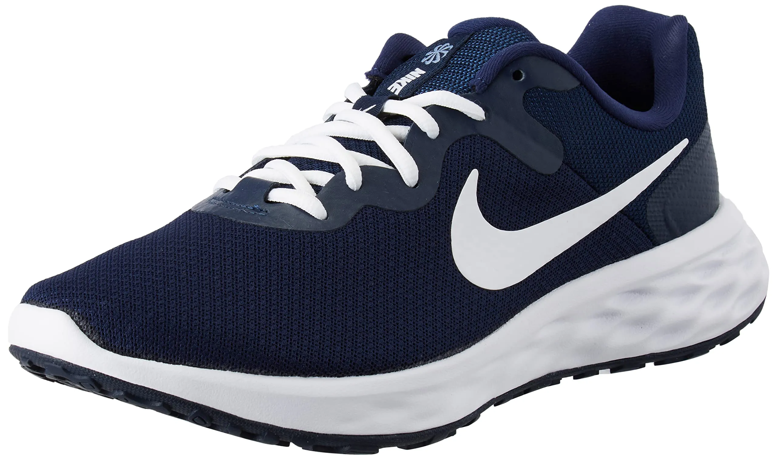 Nike Men's Running Shoes, Midnight Navy White Obsidian Ashen Slate, 12