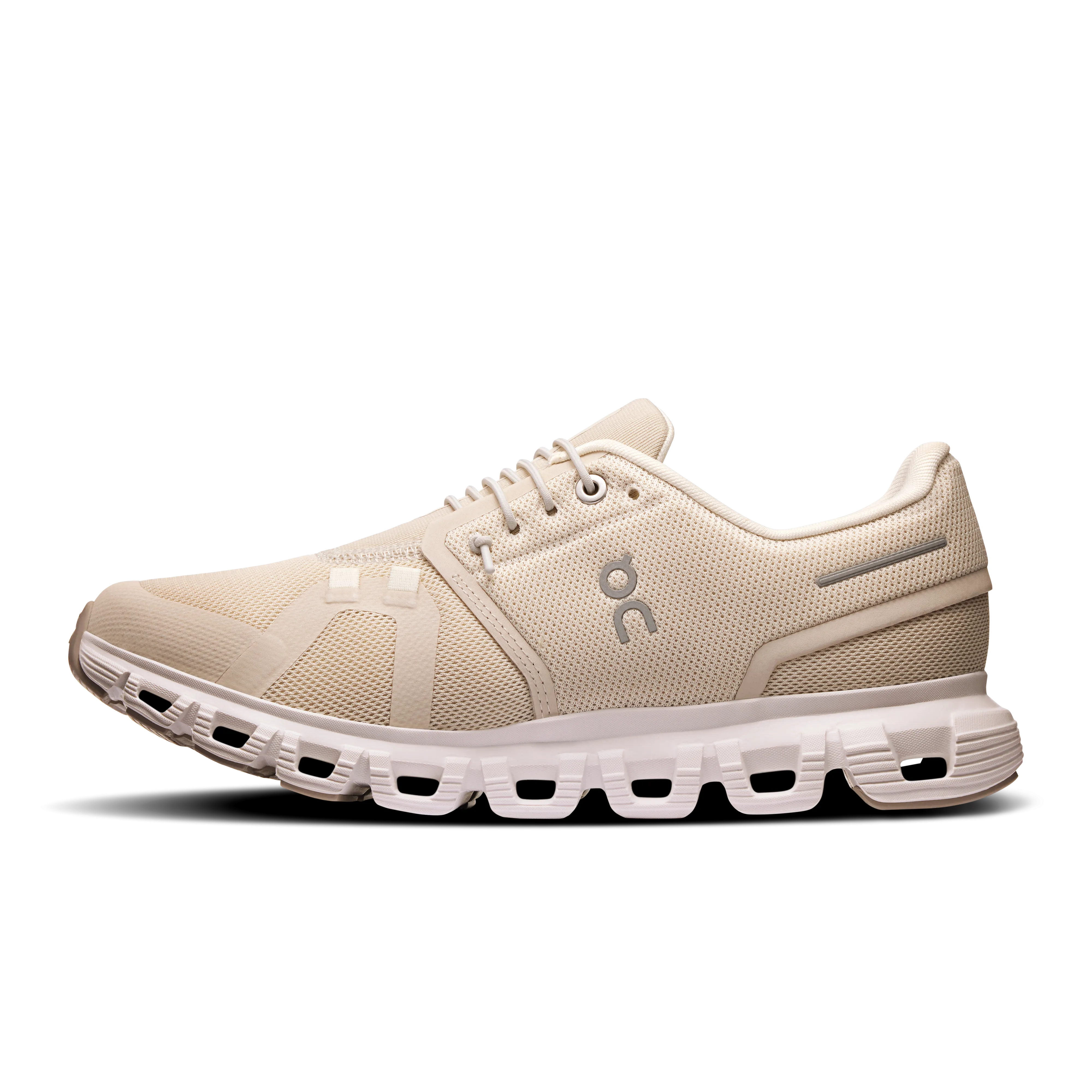 On Running Women's Cloud 6 Shoes - Pearl / White