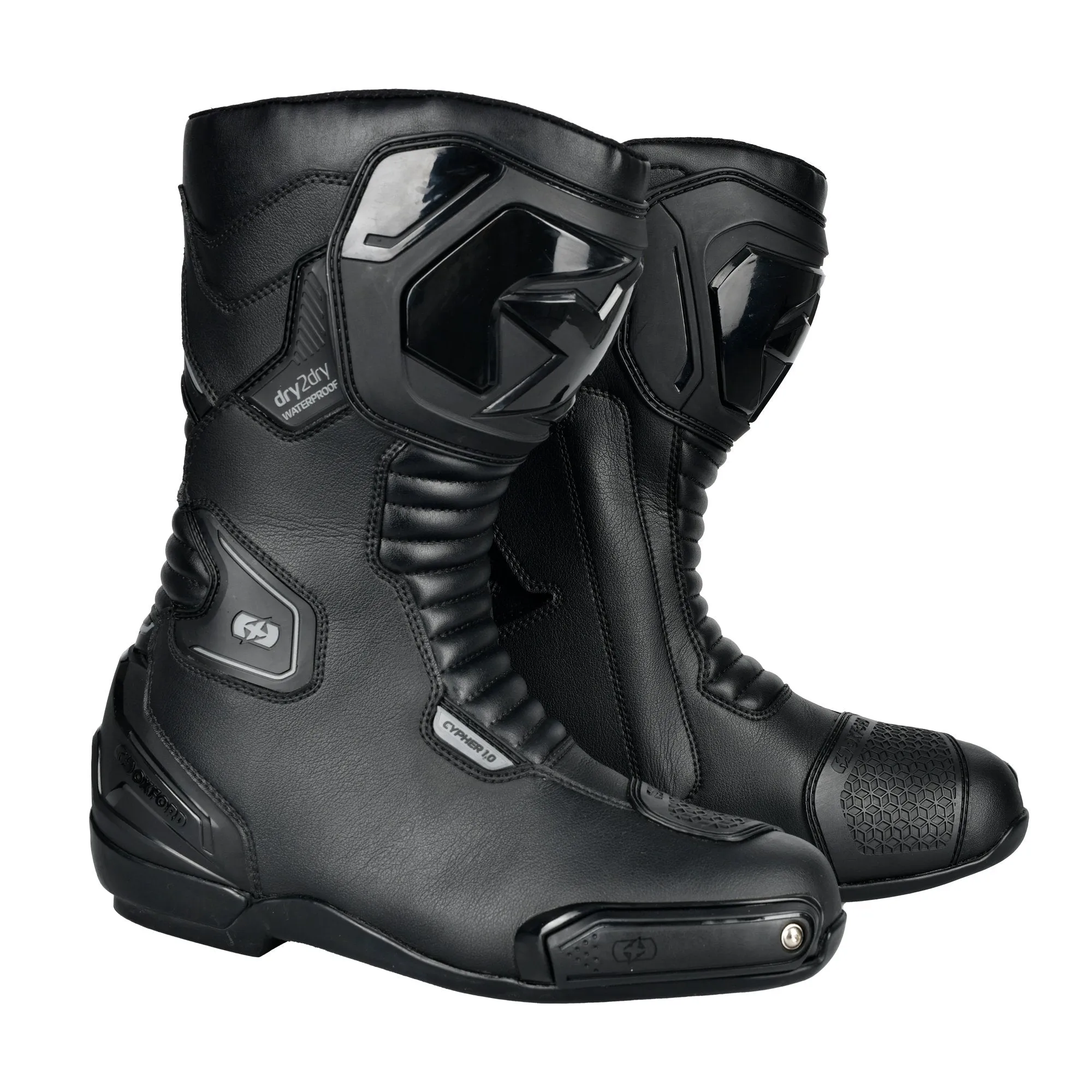 Oxford Cypher 1.0 Dry2Dry Waterproof Sports Motorcycle Boots