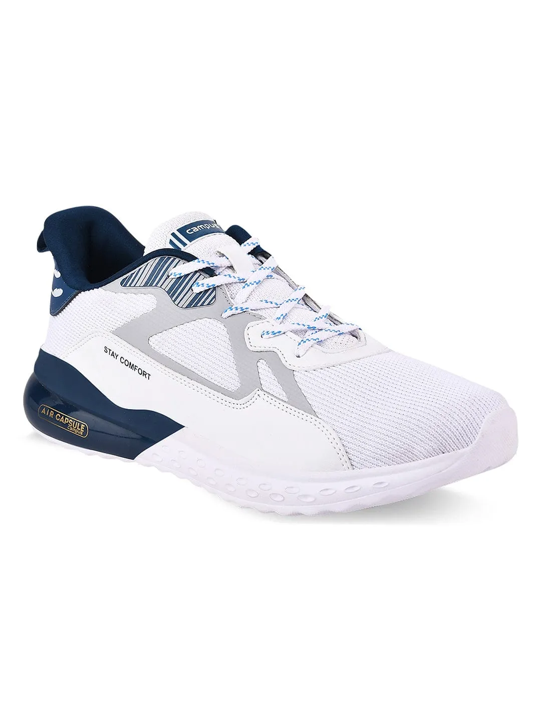 PARET White Men's Running Shoes