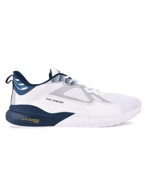 PARET White Men's Running Shoes