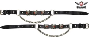 Pirate Skull Boot Chains