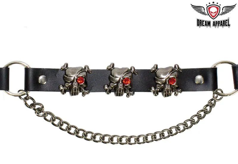 Pirate Skull Boot Chains