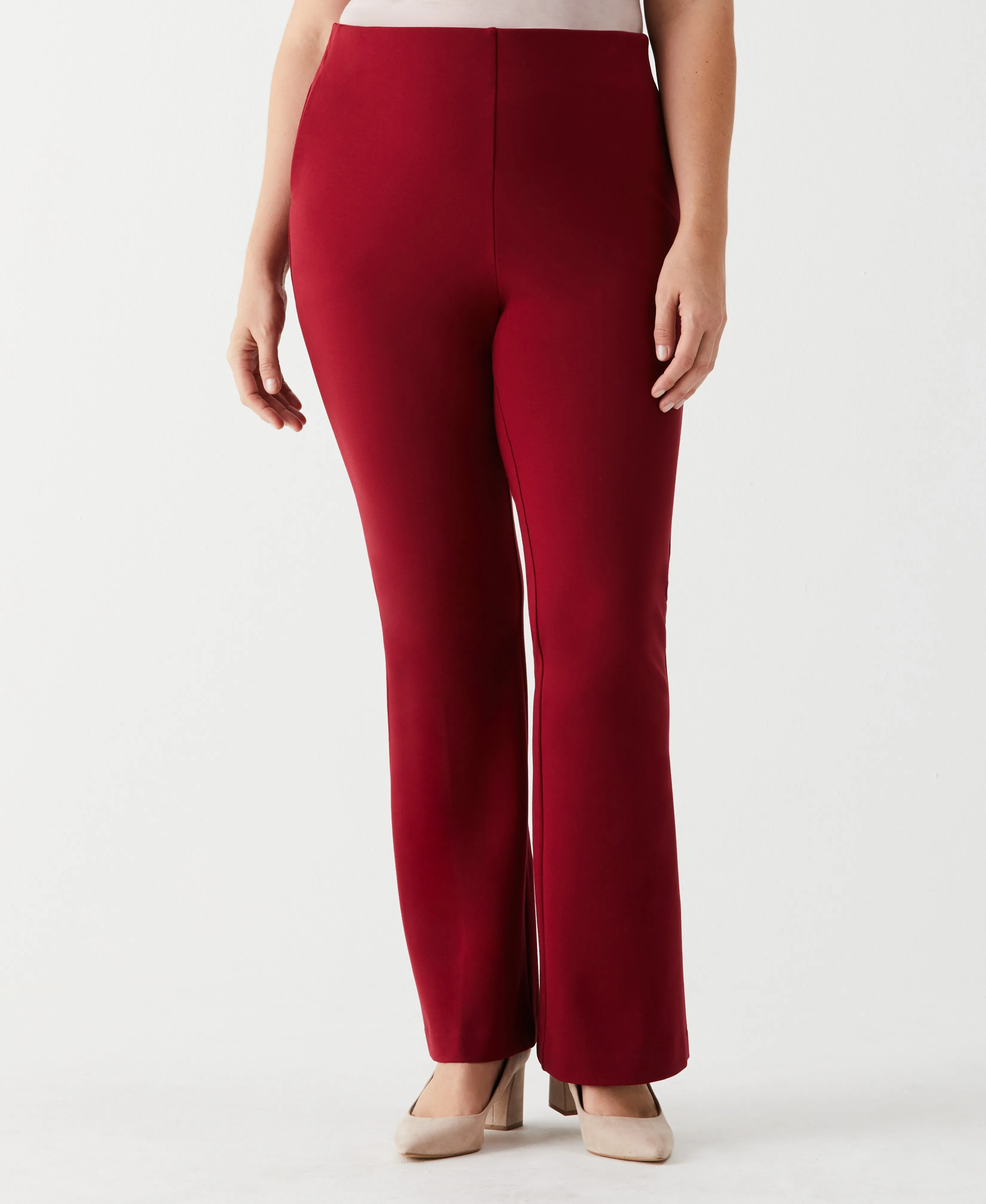 Plus Size Ponte Boot Cut Pant