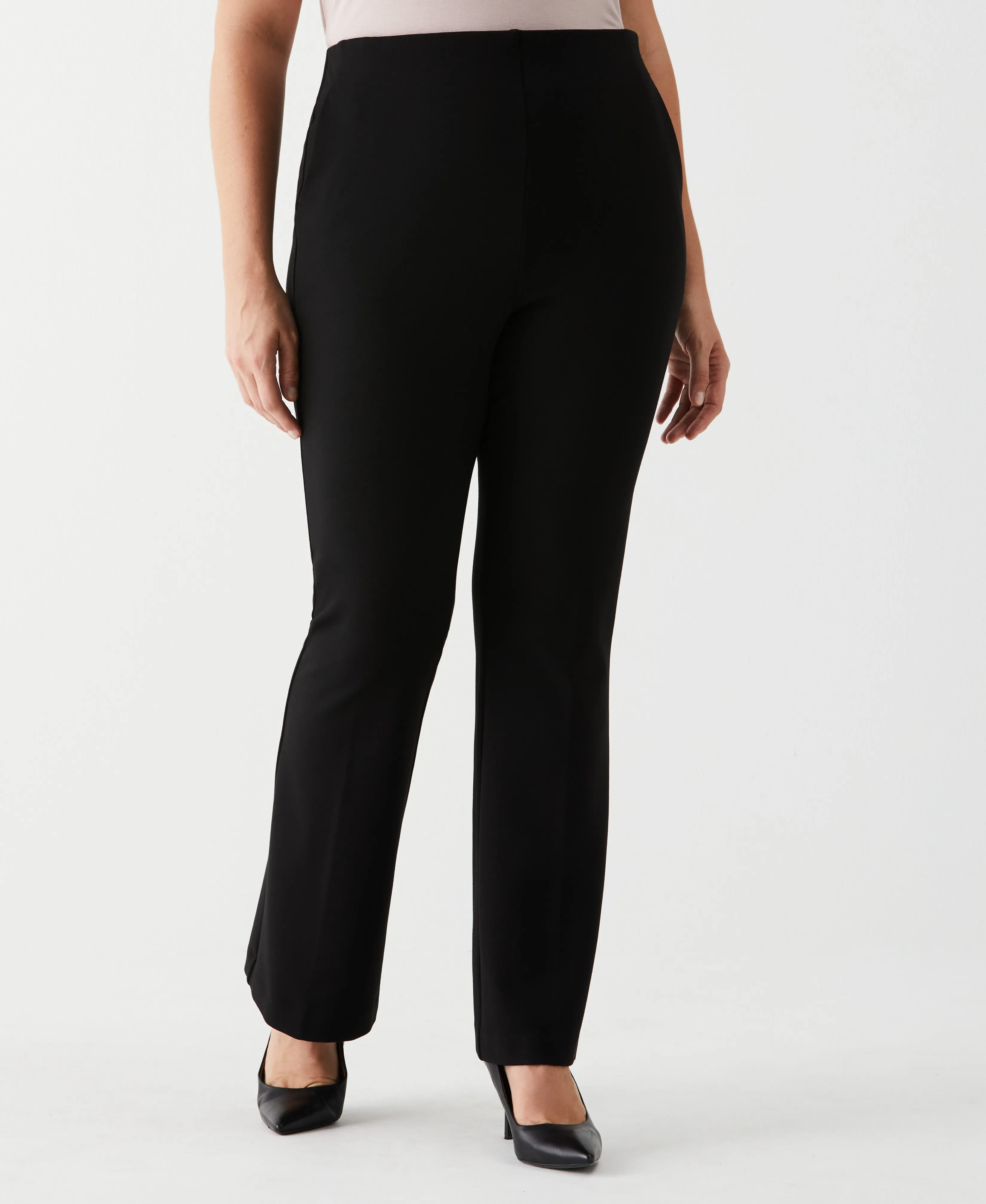 Plus Size Ponte Boot Cut Pant