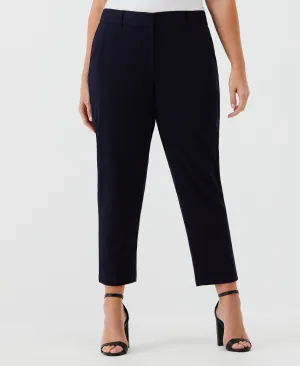 Plus Size Straight Leg Ankle Pant