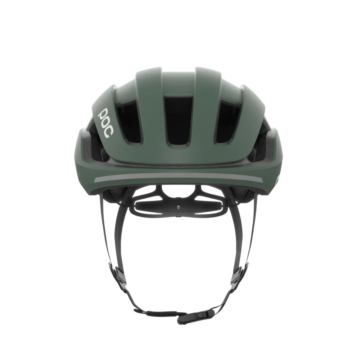 POC Omne Beacon MIPS Helmet Matte Green Orange