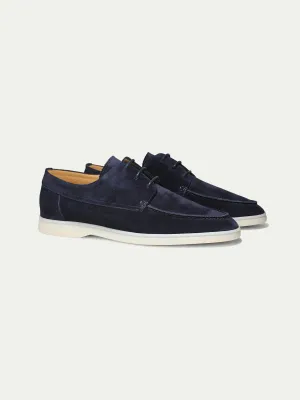 "Navy Boat" Loafers