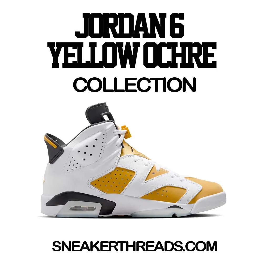 Retro 6 Yellow Ochre Raging Face Socks