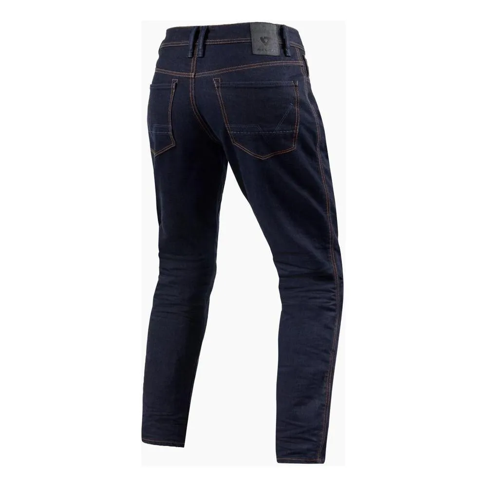 Revit Reed Slim Fit Denim Jeans Dark Blue Used