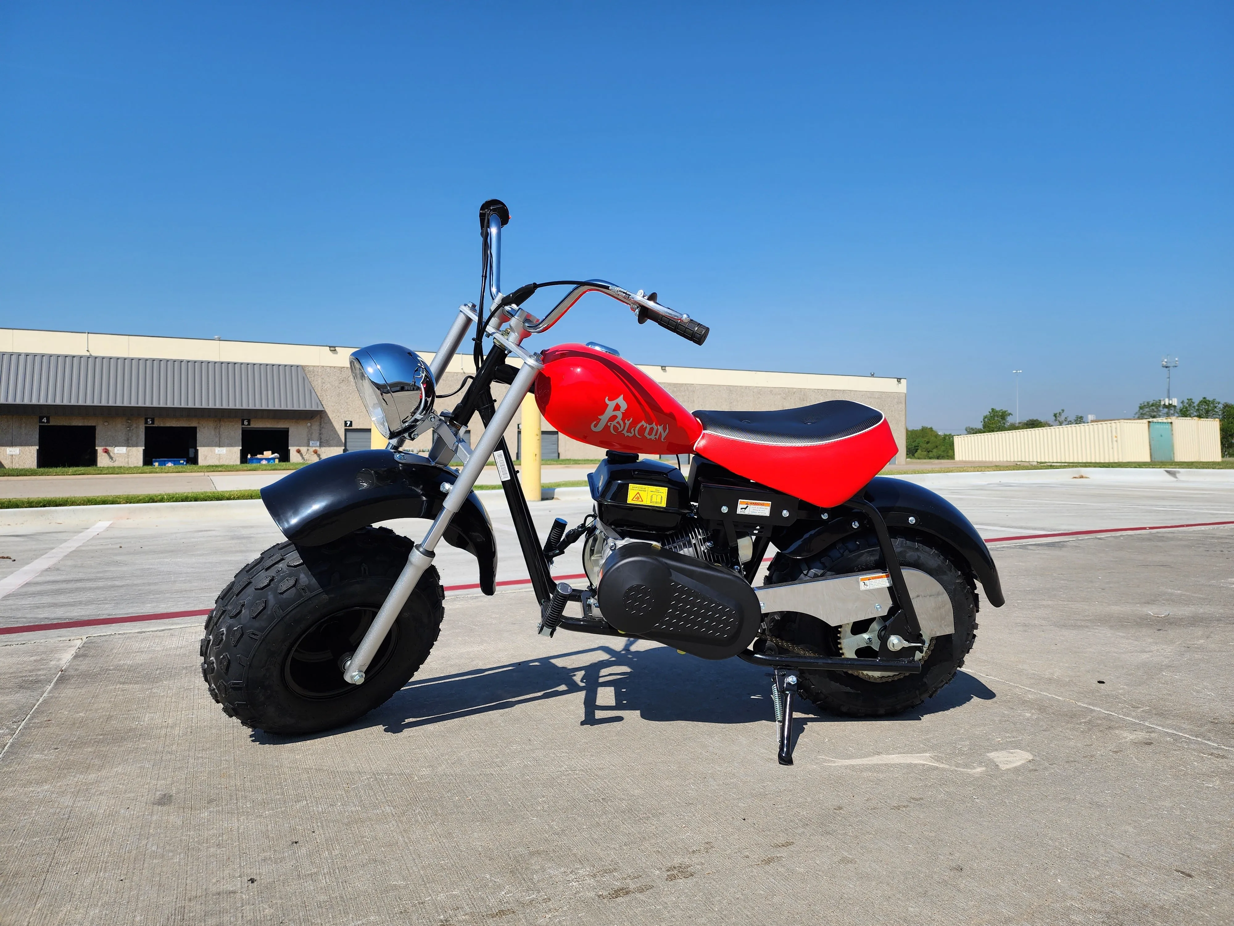 RPS Falcon 168 Off-Road Minibike, Single Cylinder, 4-Stroke 169cc engine