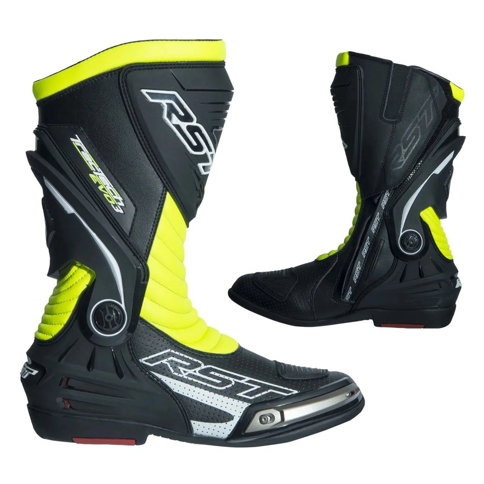 RST TracTech Evo 3 CE Leather Motorcycle Boots