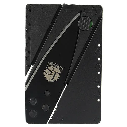 Safety Technology Credit Card Foldable Knife