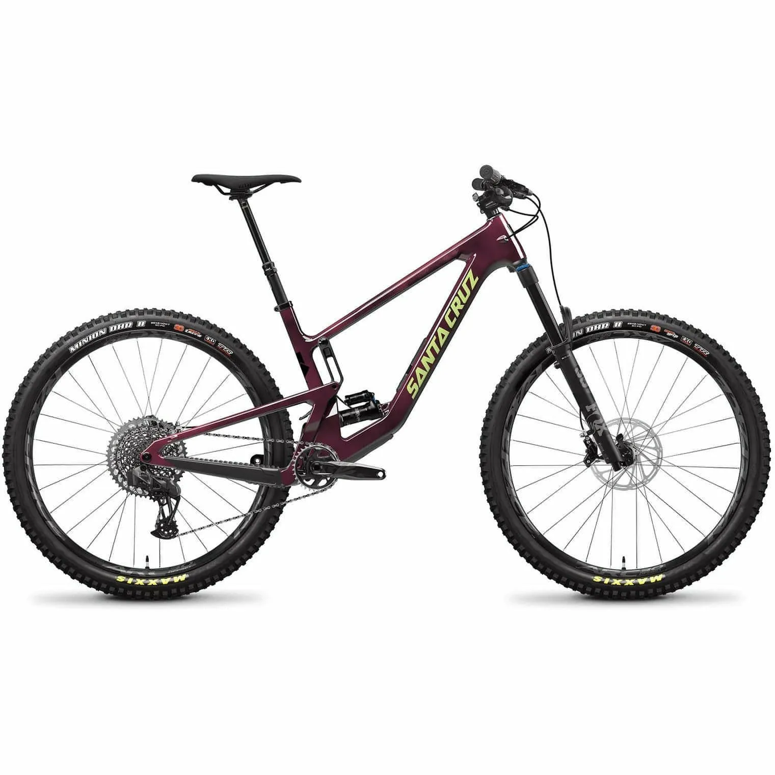 Santa Cruz Hightower 3 C GX AXS Carbon Mountain Bike 2023 - Translucent Purple