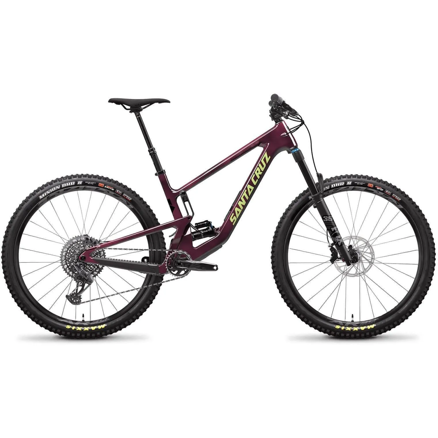 Santa Cruz Hightower 3 C S Carbon Mountain Bike 2023 - Translucent Purple