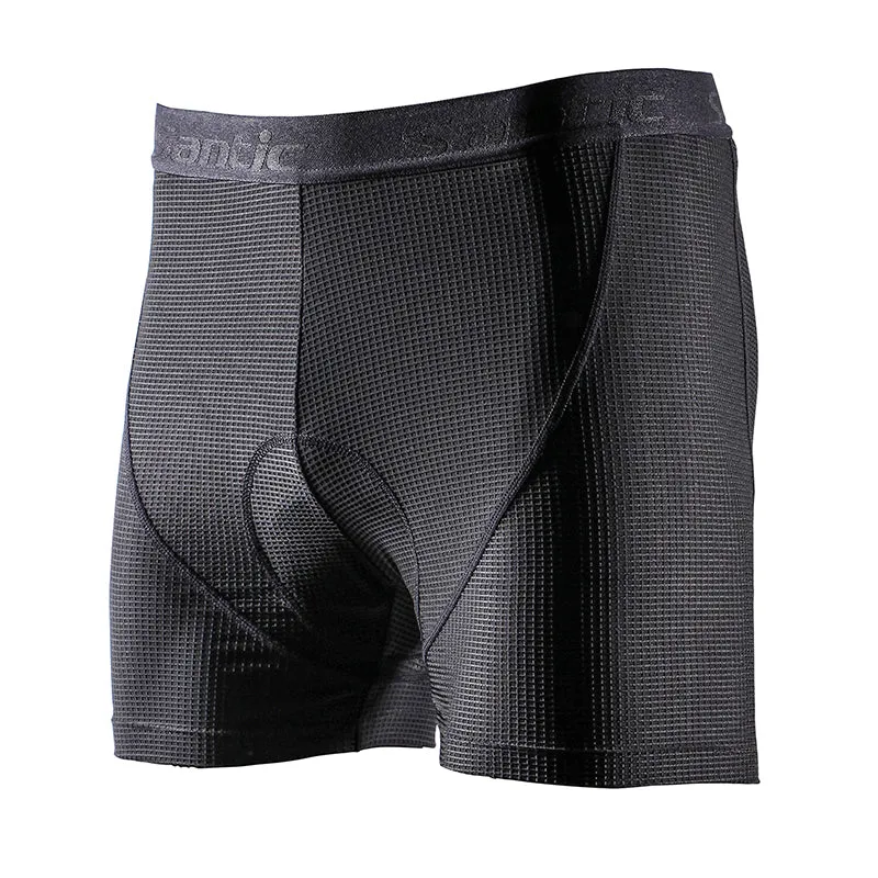 Santic Bosz Black Men Padded Cycling Shorts