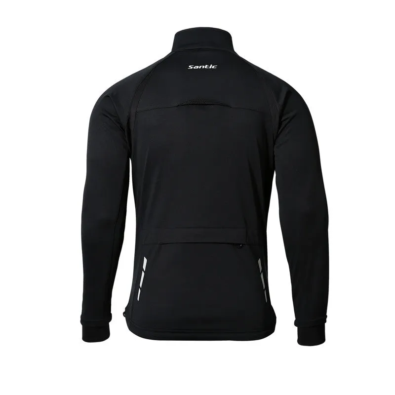 Santic Chuandean Black Men Cycling Jacket