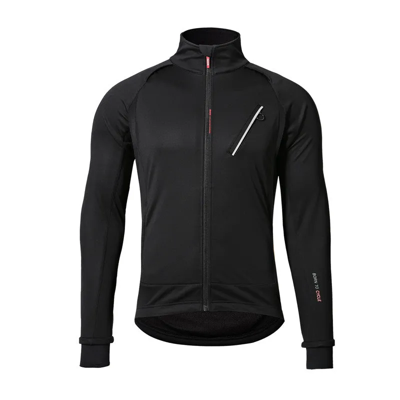 Santic Chuandean Black Men Cycling Jacket