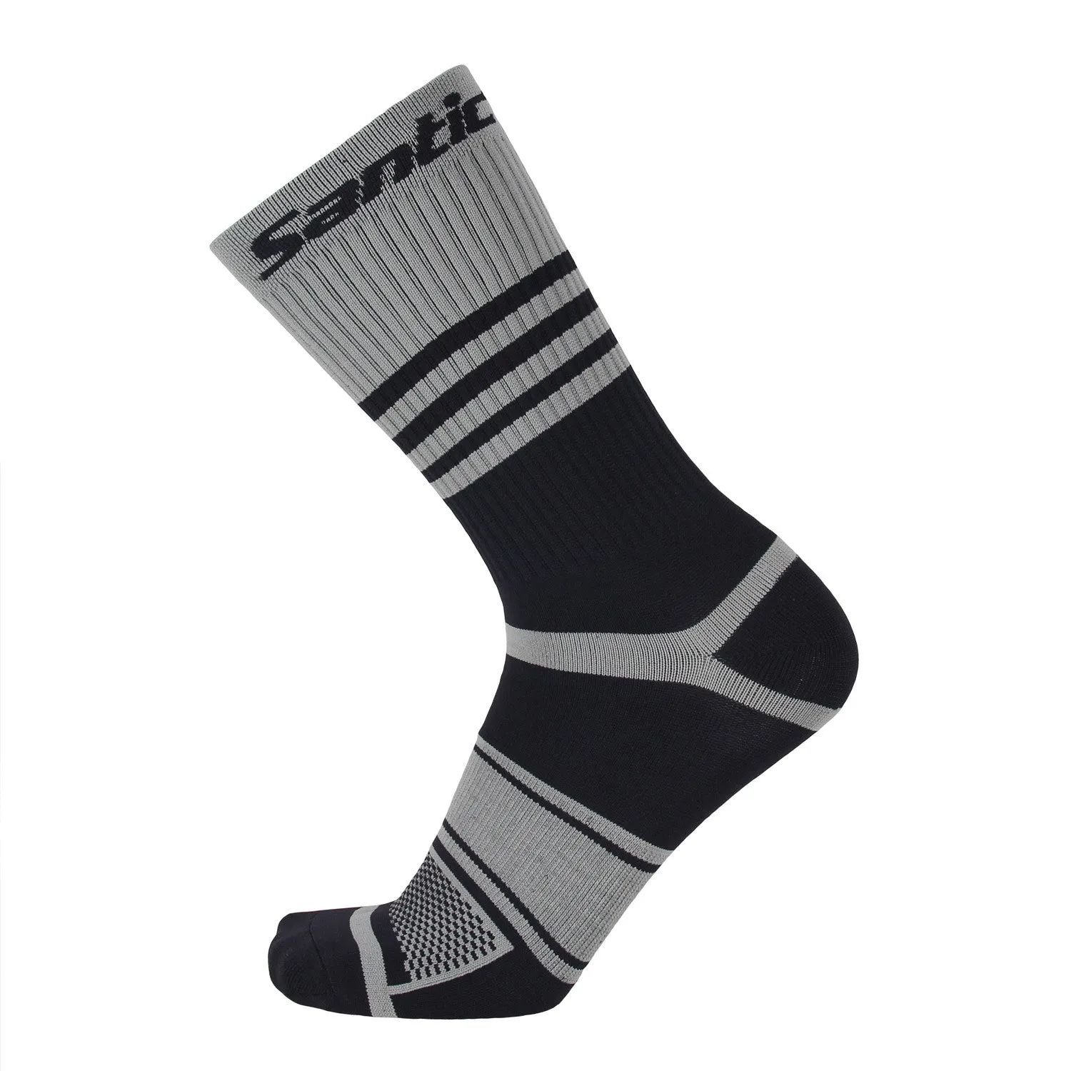 Santic Duke Men Women Cycling Socks Black