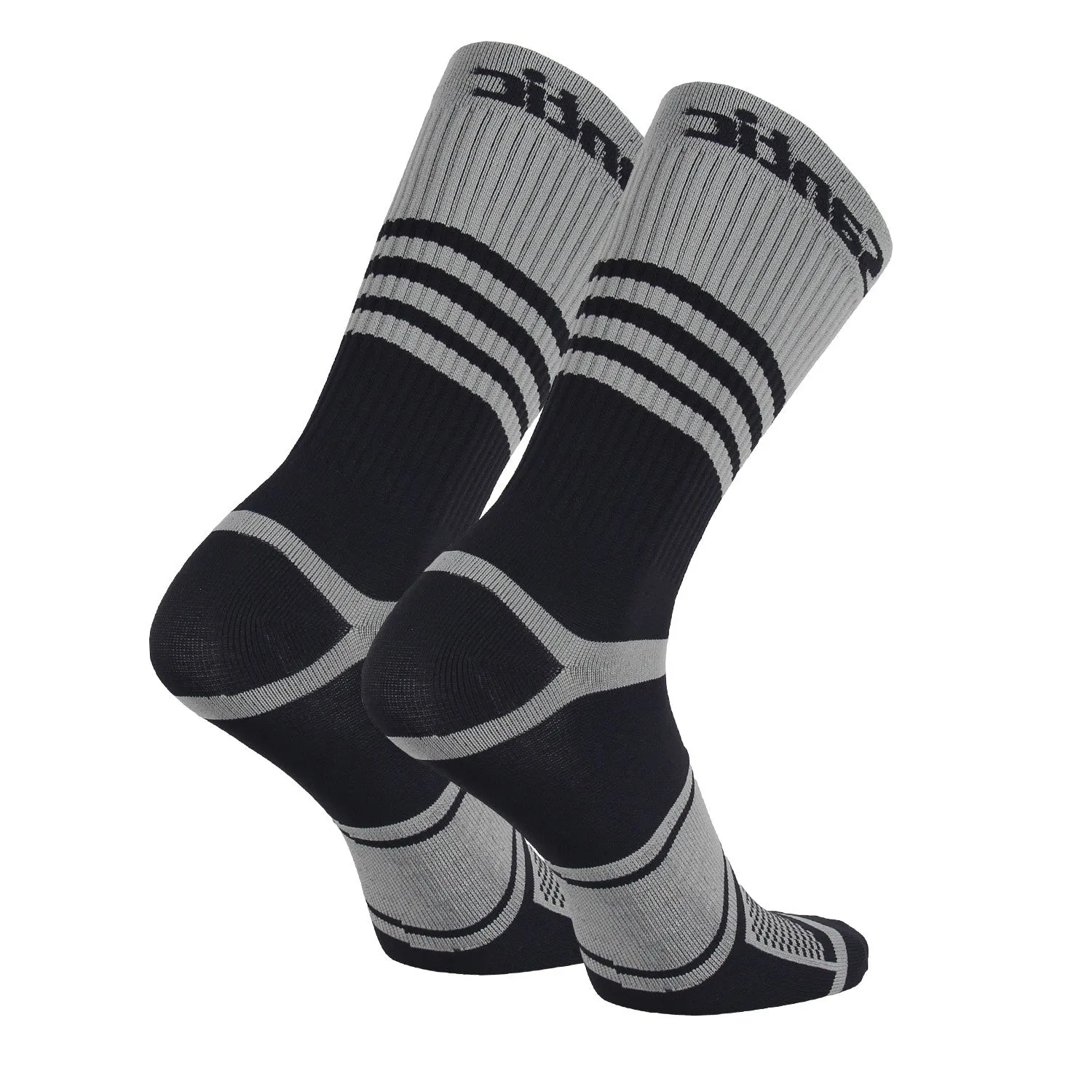 Santic Duke Men Women Cycling Socks Black