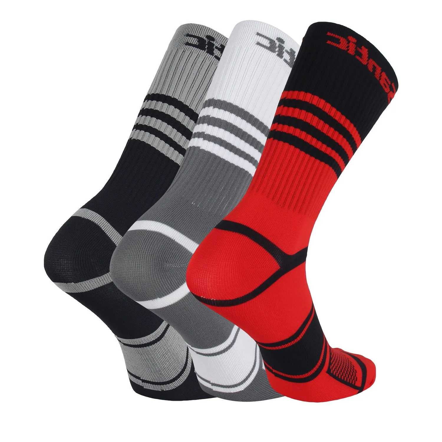 Santic Duke Men Women Cycling Socks Black