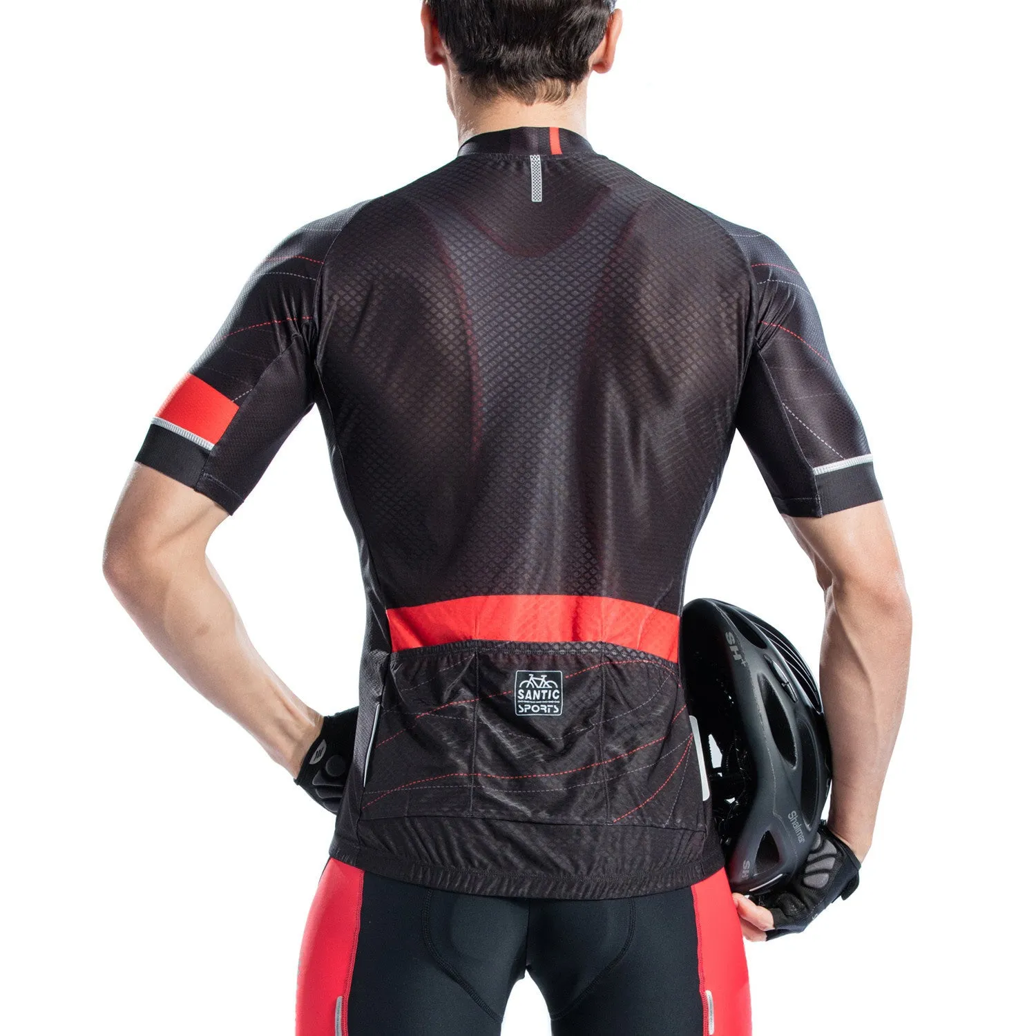 Santic Ethan Jersey & Allock Bib Shorts Set