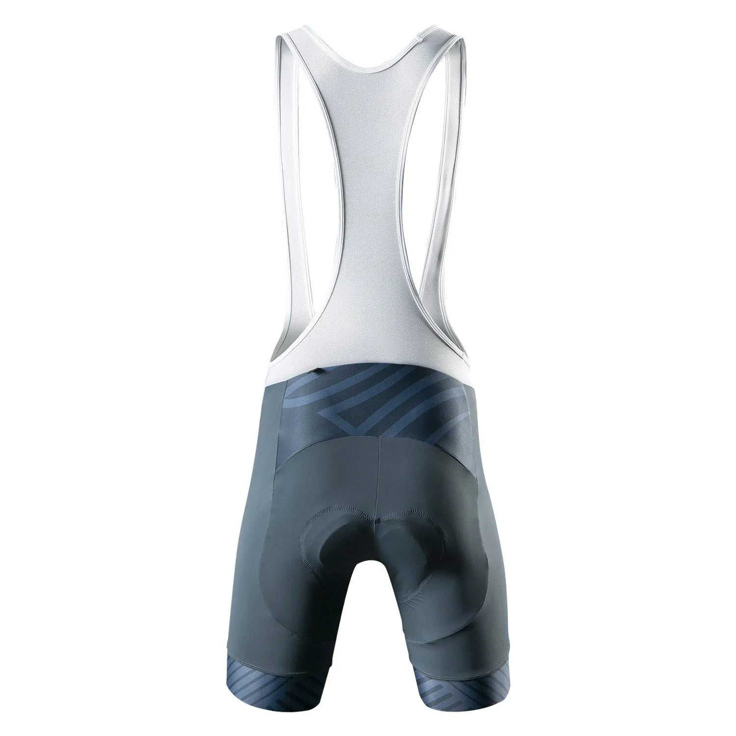 Santic Herman Grey Men Padded Cycling Bib Short