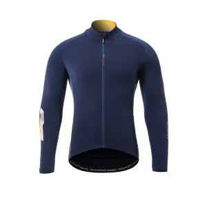 Santic Jiabaily ⅡNavy Men Cycling Jersey Long Sleeve