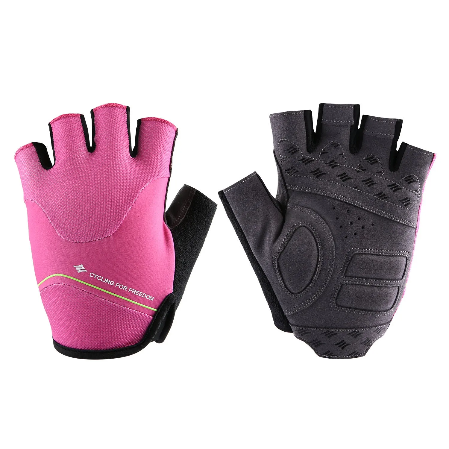 Santic Nicolai Women Pink Cycling Gloves