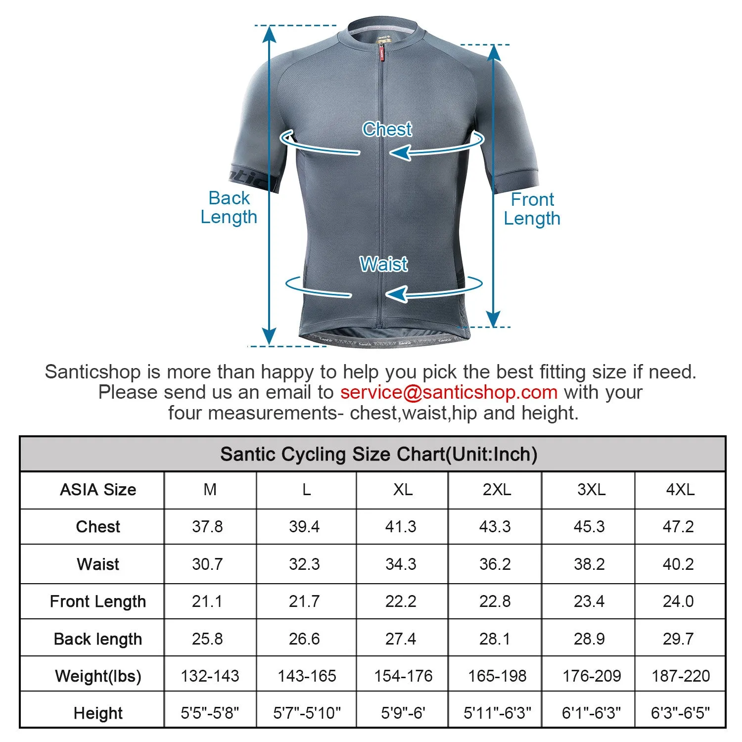 Santic Yorkson Grey Men Cycling Jersey Short Sleeve